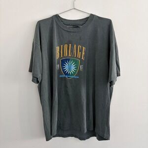 Vintage 1997 Biolage Matrix Essentials T Shirt Faded Black XL